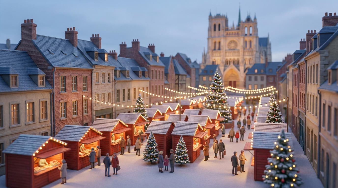 Marché de Noël Amiens 2026 : dates, horaires et conseils